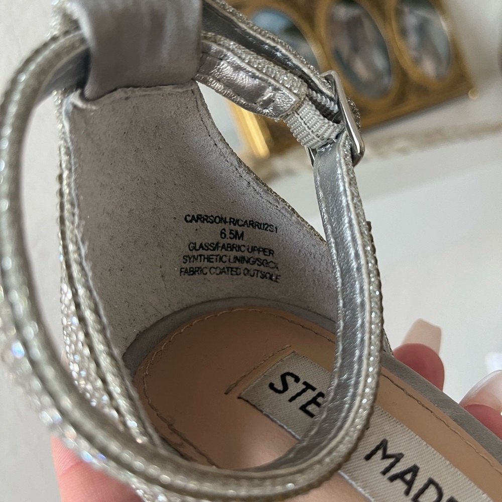Steve Madden Rhinestone Heels - Picture 6 of 7